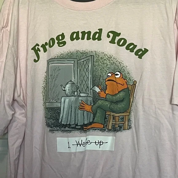 Target brand Frog and Toad Graphic T-Shirt plus size 1X nwot condition pink - Picture 3 of 6